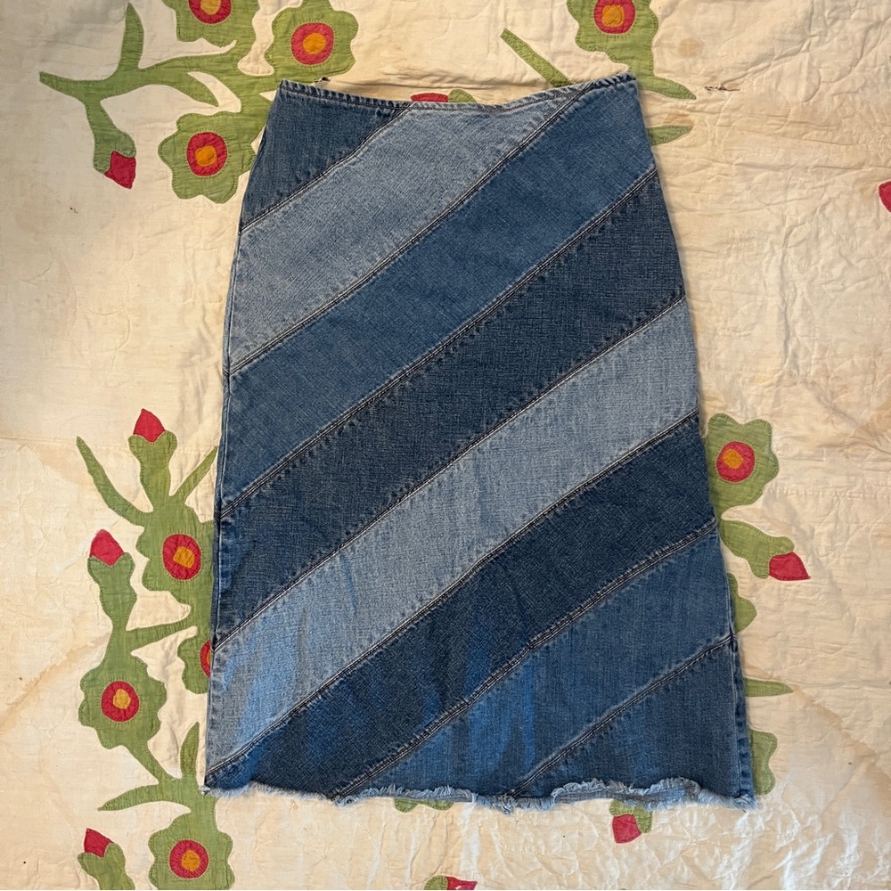 Vintage denim/ jean skirt
